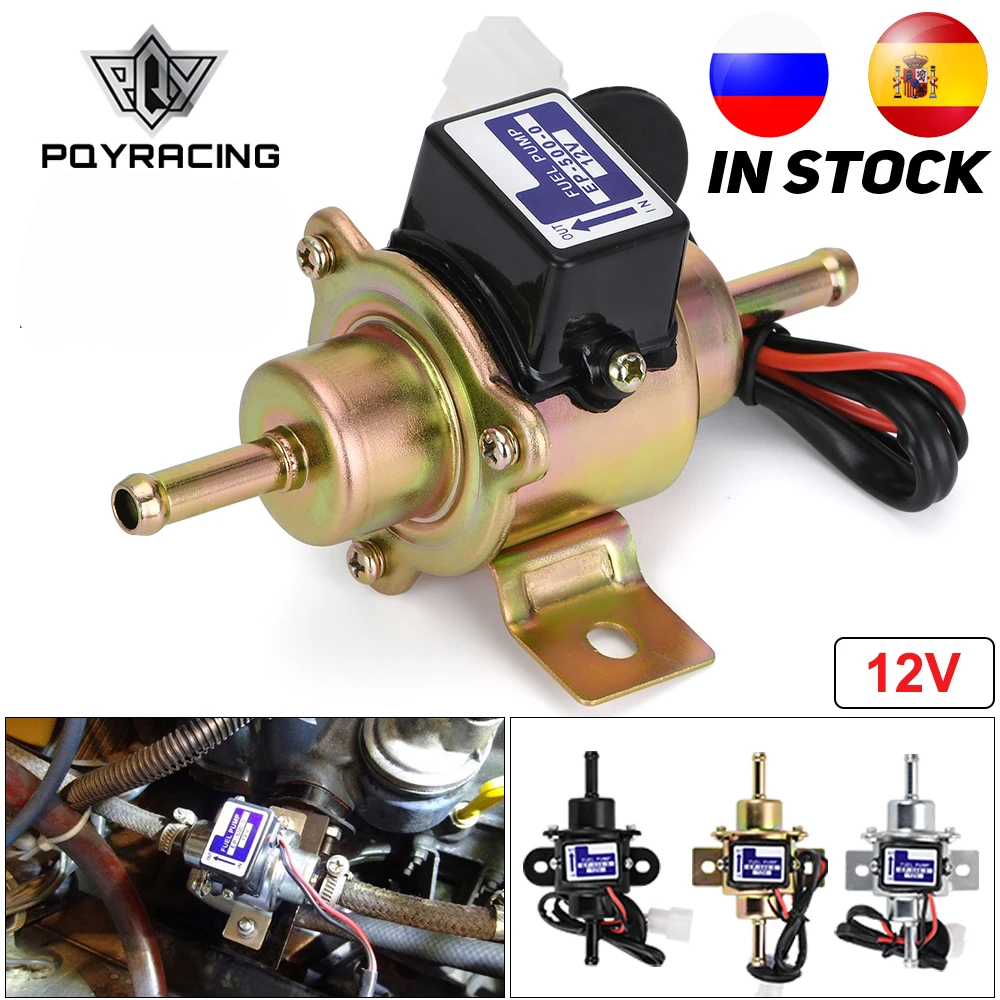 PQY - top quality Universal Diesel Petrol Gasoline 12V Electric Car Fuel Pump EP500-0 EP5000 EP-500-0 035000-0460 EP-500-0