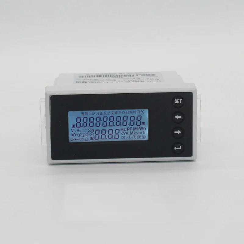 DC voltage and ampere meter 96*48mm DC volt & ampere instrument with RS485 connection in stocks