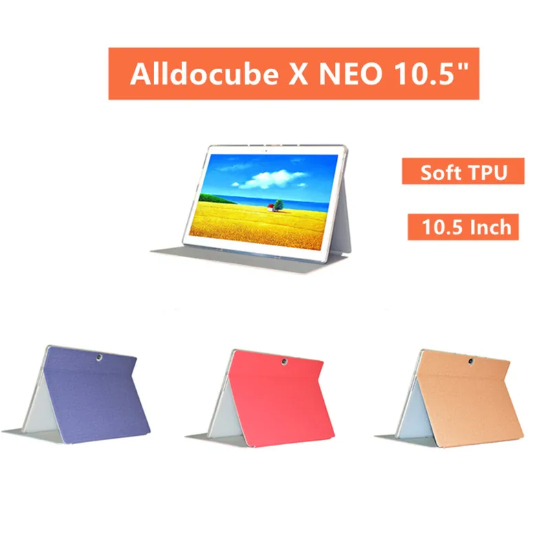 Newest Case Cover for Alldocube X NEO 10.5 inch Tablet PC Silicone soft shell X NEO Protective Cover + film gfits