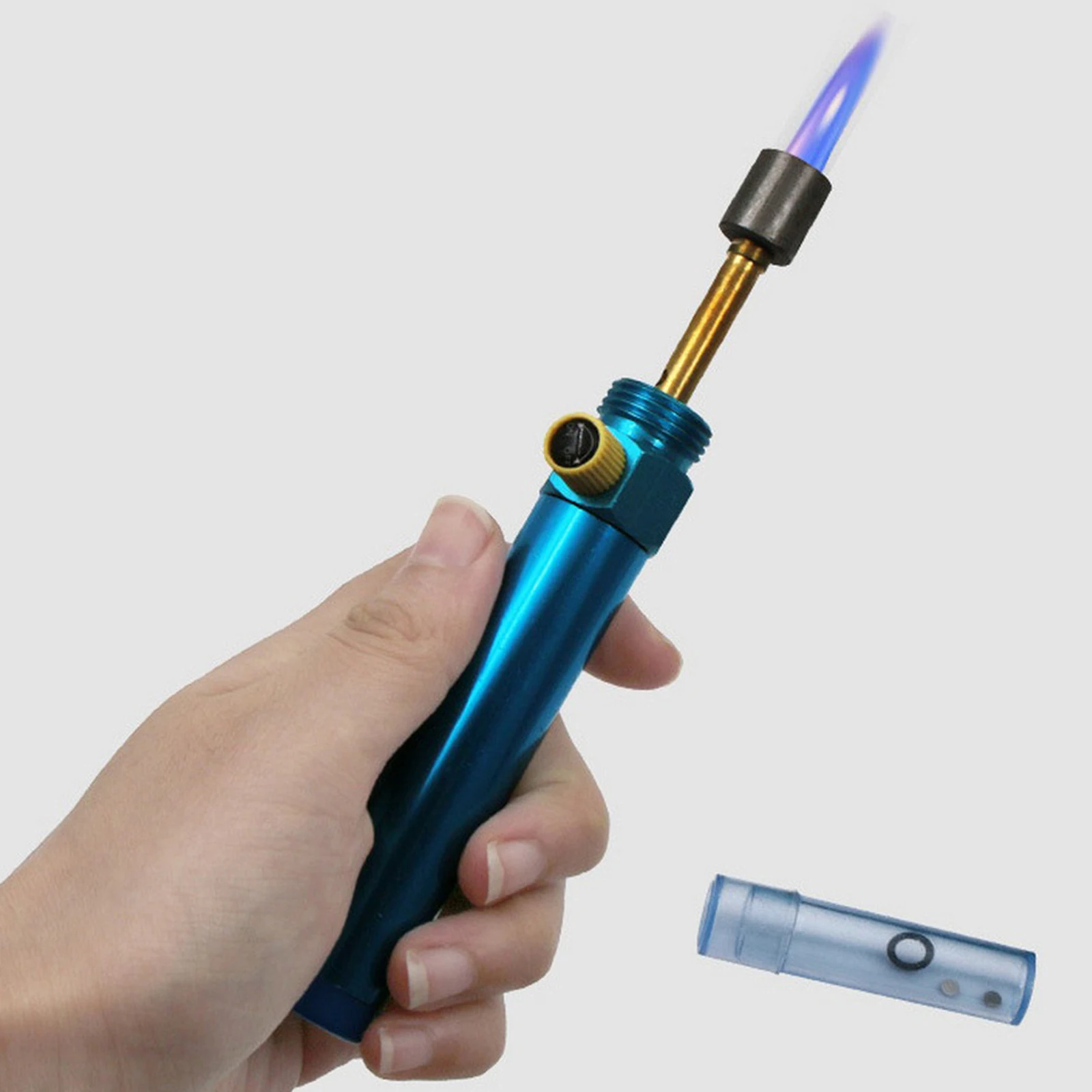 Portable Soldering Iron Kit Burner Blow Torch Gas Soldering Iron Cordless Butane Tip Tool Welding Pen Hand Tools