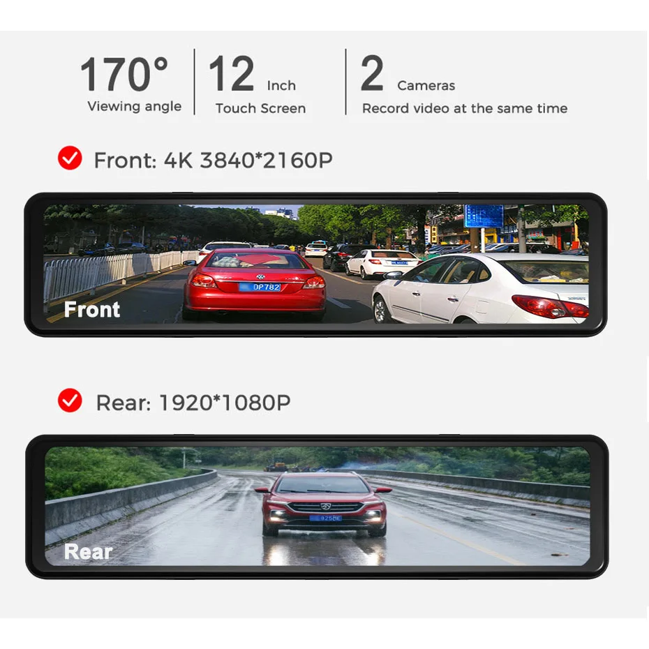 4K Car DVR 12