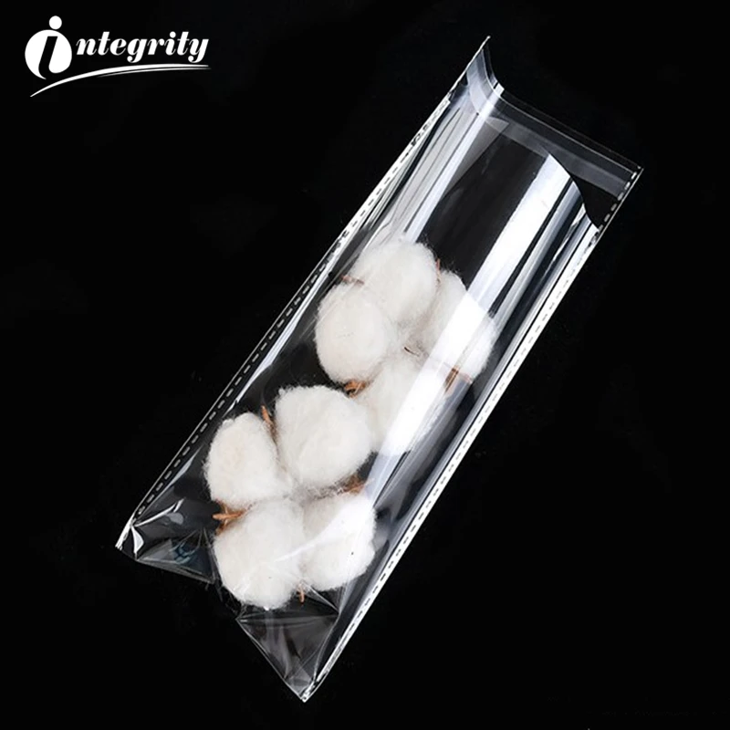 INTEGRITY Variety Small/Big Size Clear Self Adhesive Sealing Plastic Opp Poly Candy Cookie Pack pouch Resealable Packaging bags