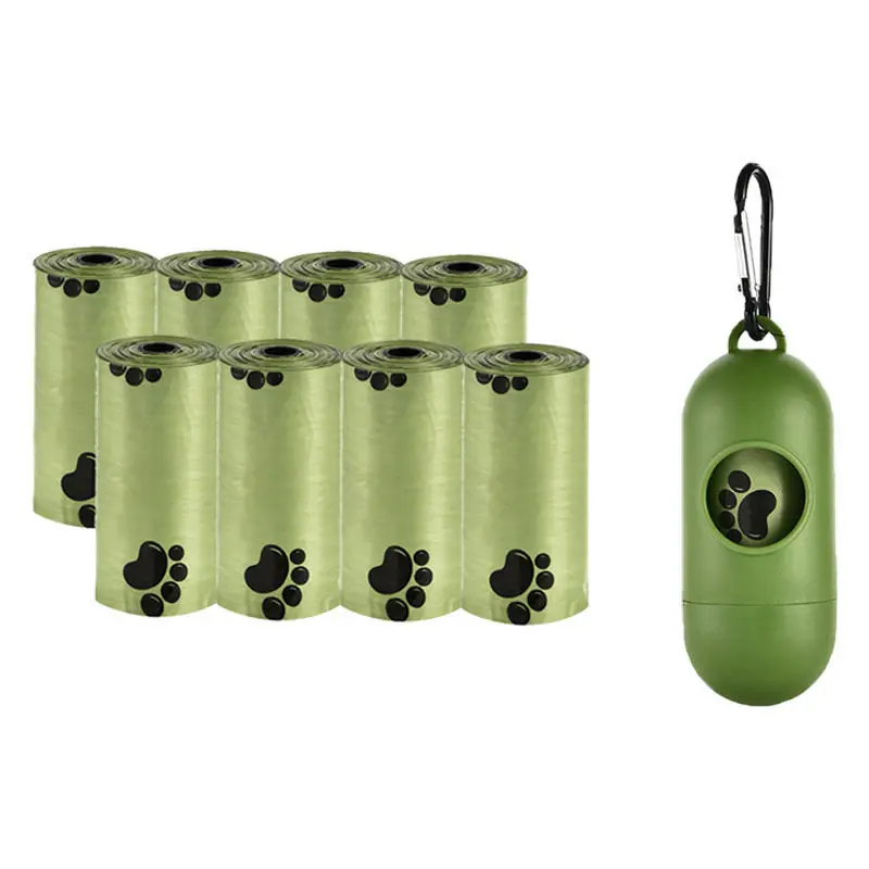 Thicken Environmental Protection Pet Poop Bag Degradable Portable Dog and Cat Poop Picking Bag Home Pet Cleaning Supplies