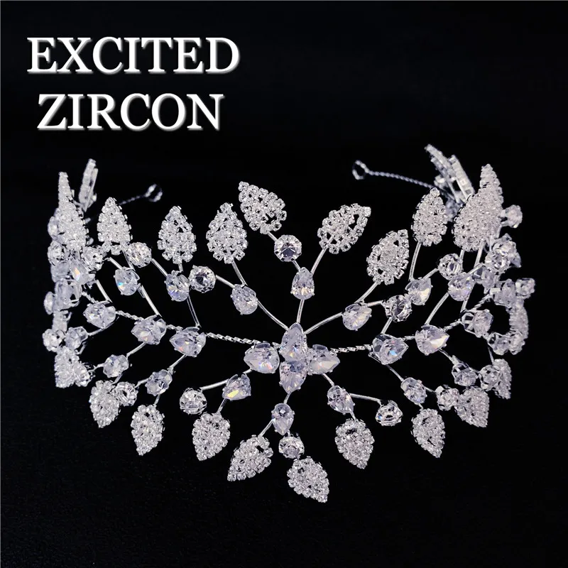 Bling zircon crystal hair accessories hairpins women fashion noble fine jewelry bride wedding accessories princess gifts