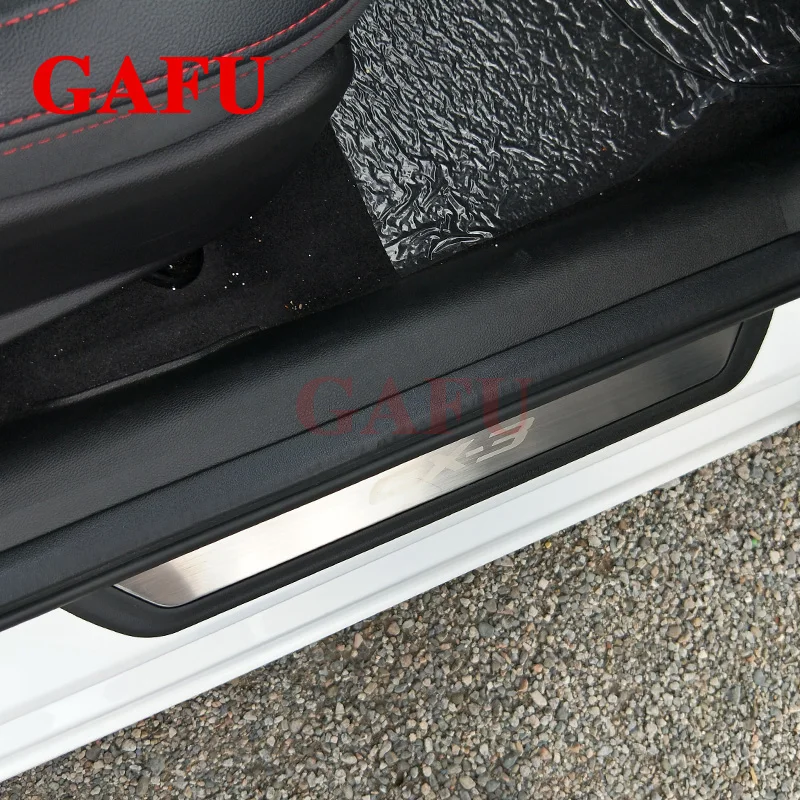 

Car Styling For Mazda CX-3 CX 3 CX3 2017 2019 2020 2021 Accessories Door Sill Trim Cover Scuff Plates Guard Protector