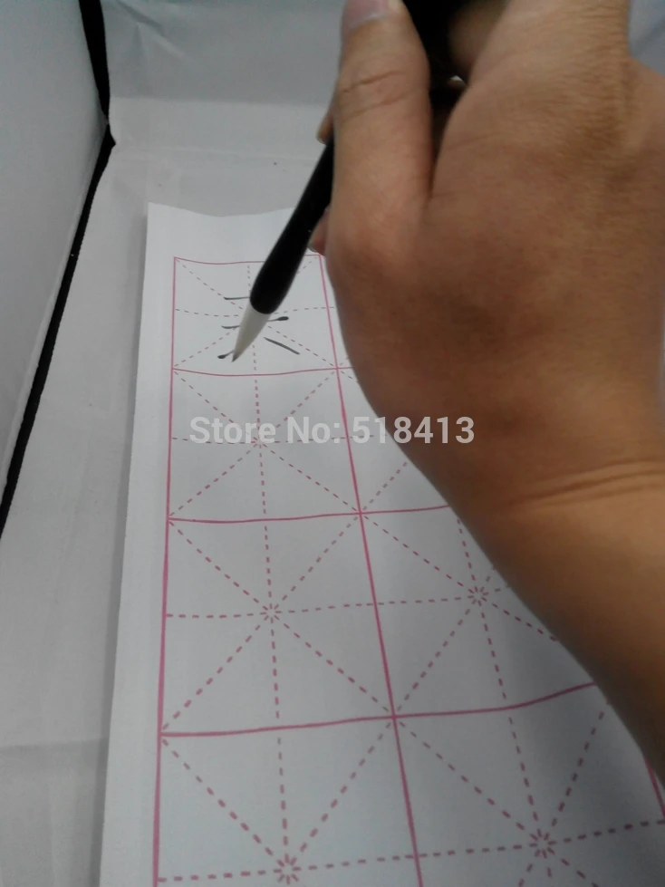Water Drawing Cloth Simple Write Calligraphy Practice Water Cloth To Avoid Ink + Brush Gift Box Packing Paper Paint Drawing Toys