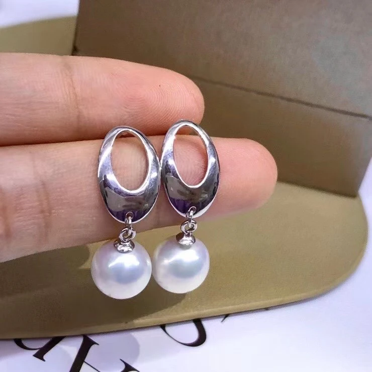 

Trendy 925 Sterling Silver Earrings Findings Mountings Settings Jewelry Parts Fittings for Agate Beads Crystal 3 Pairs/Lot