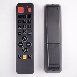 Universal Learning Remote Control For Old People With backlit Clone Copy of TV Box STB DVD SAT DVB HIFI TV BOX