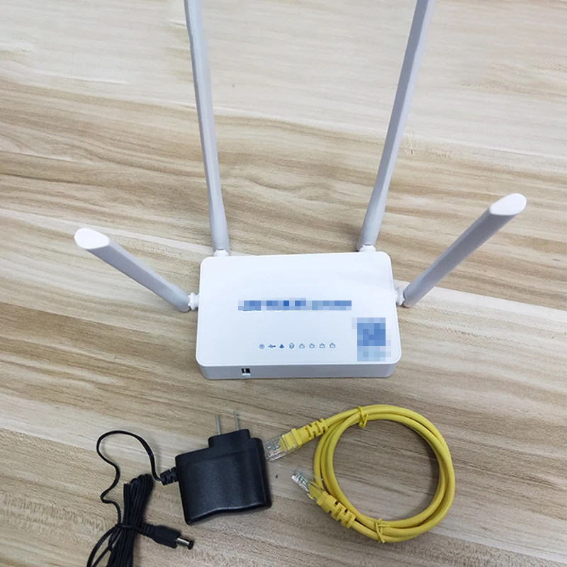 HUASIFEI-300Mbps WiFi 라우터 2.4Ghz 4 안테나 4 * Lan 및 1 * Wan 포트 지원 3G 4G USB 모뎀, 홈 네트워크 무선 WiFi openWRT