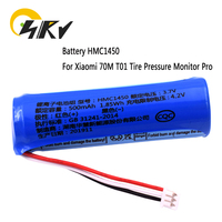 Rechargeable Lithium-ion Battery HMC1450 3.7V  500mAh For Xiaomi 70Mai Pro Smart Recorder T01 Tire Pressure Monitor