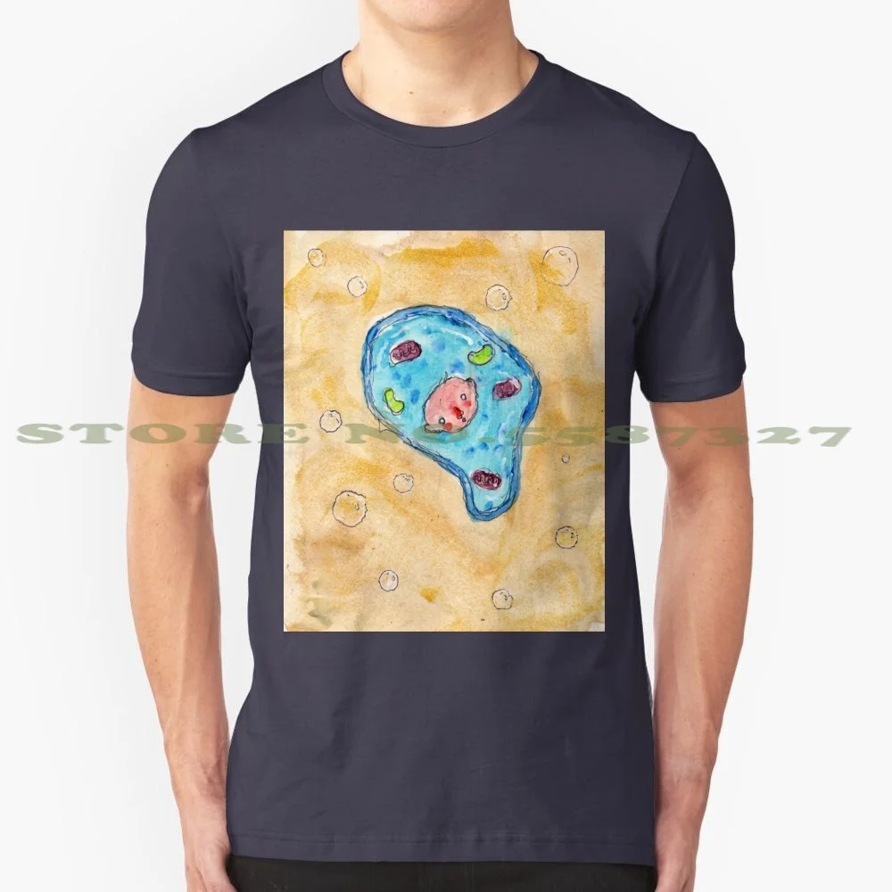 Cellfie 1 100% Cotton T-Shirt Cell Proton Nucleon Nucleus Other Bits Selfie