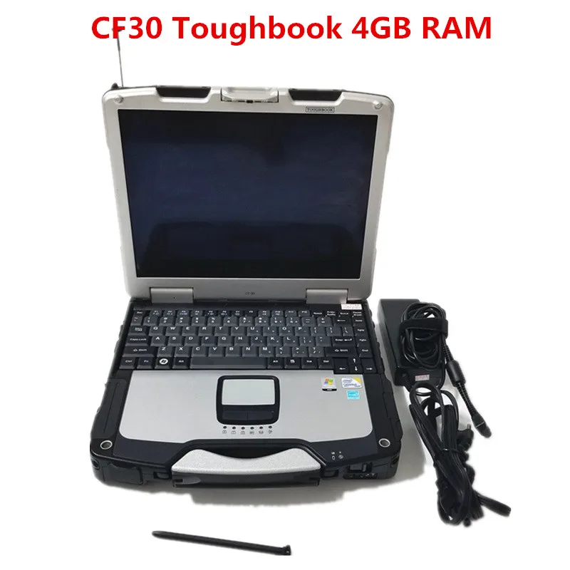 For P.anasonic CF30 Three Protection Laptop 4gb RAM Military Auto Diagnostic Testing Computer CF30 can work for alldata software