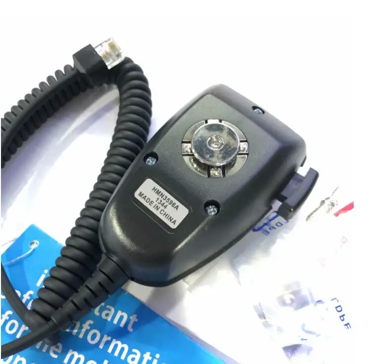 8-Pin ลำโพงไมโครโฟนสำหรับ Motorola GM300 GM338 GM950 GM950 GM3188รถวิทยุ HMN3596A