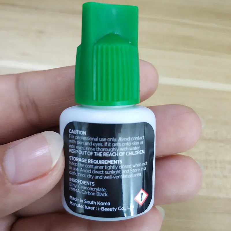 Ultra IB Super Glue para Extensões de Cílios, Cílios Falsos Pretos Rápidos, Cola Forte Adesiva, Ferramenta de Maquiagem, 5ml