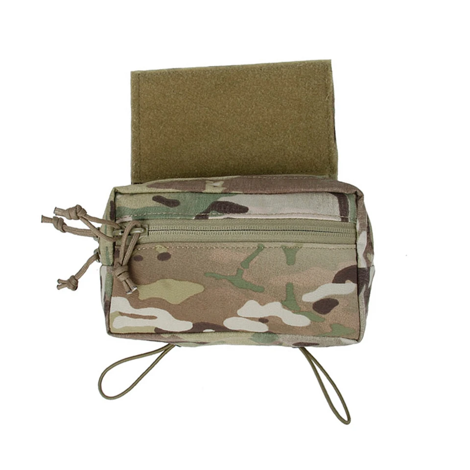 

TMC Tactical Drop Chest Hanging Pouch Front Panel Adhesive Pack Multicam for MCR Tactical Vest Chest Rig Free Shipping