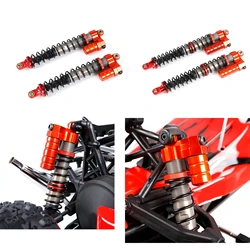 CNC Aluminum Front & Rear Adjustable Piggy Back Reservoir Shocks 8mm for 1/5 Scale HPI Rovan Baja 5B 5T
