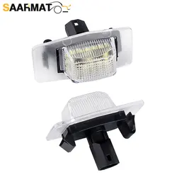 2pcs White LED License Plate Light For Mazda Miata MX 5 Roadster nb Tribute Protege Familia MPV MK  Ford Escape Mercury Mariner