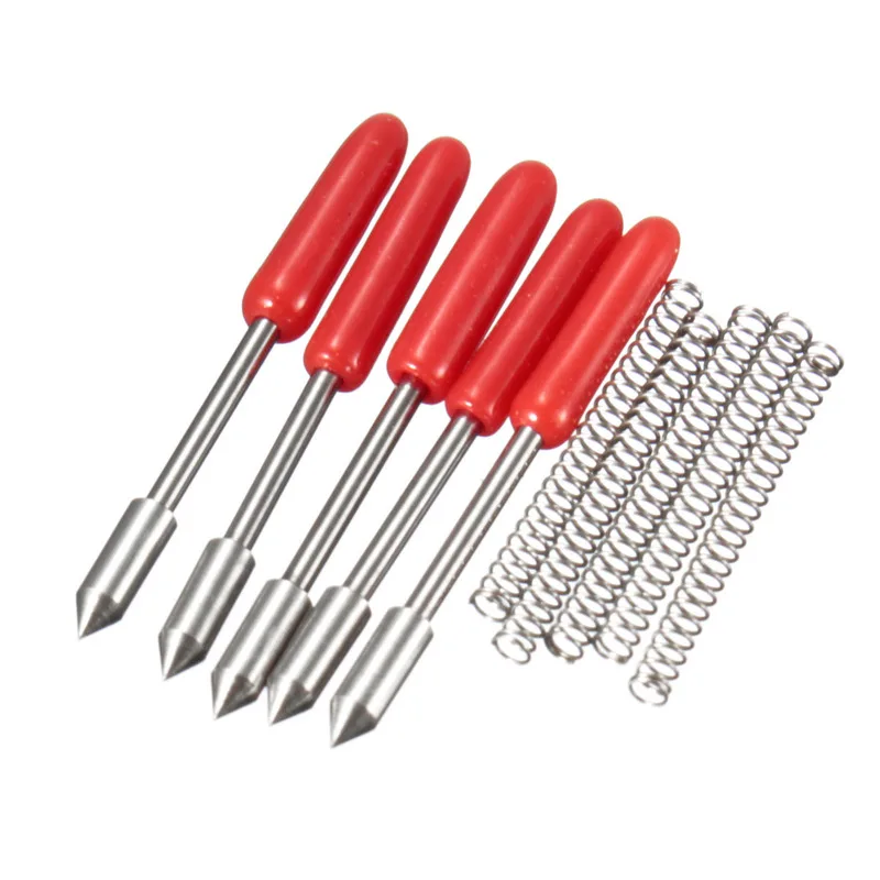 XNEMON 5pcs Engraving Machine Blades Cutter For Graphtec CB09 Vinyl Cutter Plotter Handle diameter: 1mm Overall Length:20mm