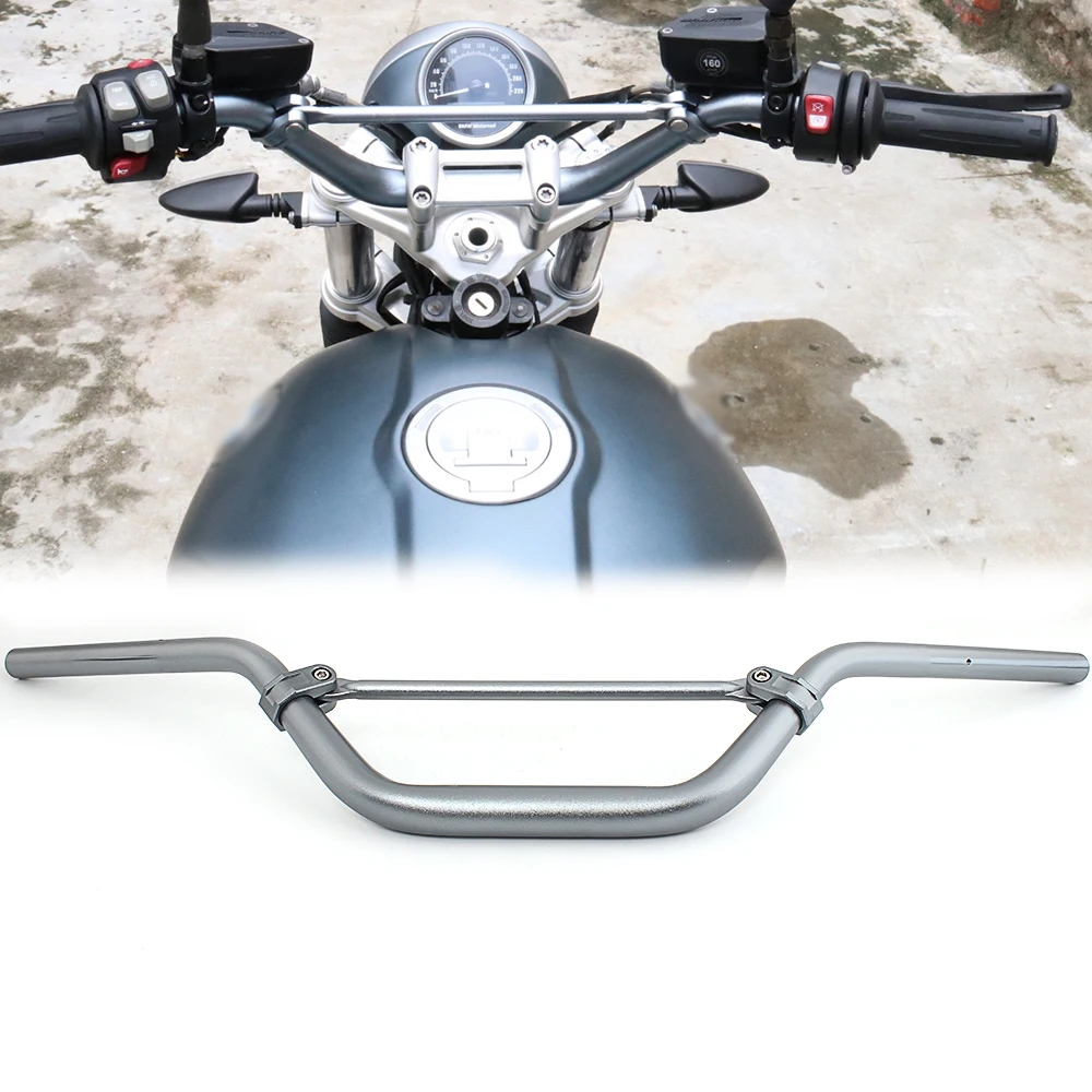 Motorcycle Aluminum Handlebar For BMW R Nine T R9T RNinet Pure Urban G/S Scrambler 2014-2020 22MM Handle Bar Raiser Accessories