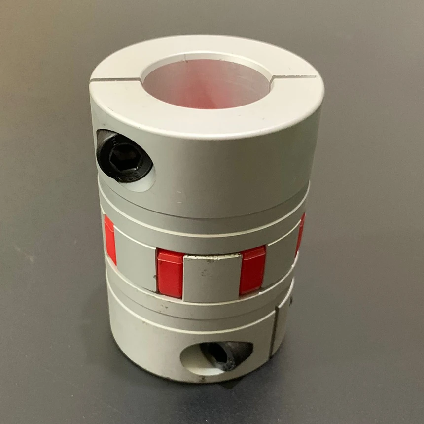 35mm Diameter 50mm Length 6mm 7mm 8mm 9mm 10mm 11mm 12mm 13mm to 19mm Bore Motor Jaw Spider Shaft Coupler Flexible Plum Coupling