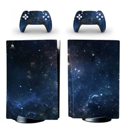 Starry Sky Night Star PS5 Disc Skin Sticker for Console & 2 Controllers Decal Vinyl Protective Disk Skins