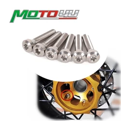 5 STKS Voor BMW R NEGEN T Titanium Bout Motorfiets Achterwiel Titanium Remrotor Bouten Schroef Motorfiets Wiel Accessoires
