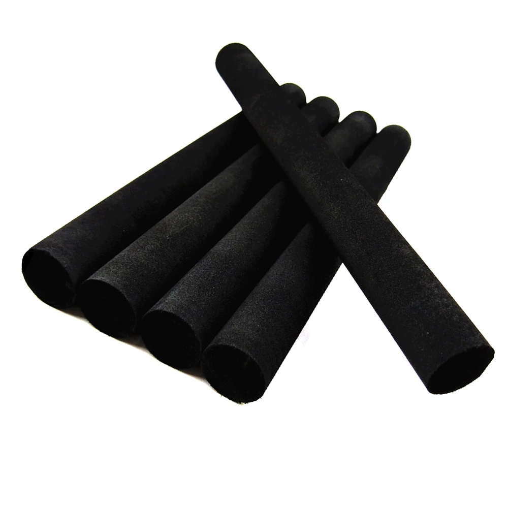 NooNRoo Simple Eva material for float production O/D 30MM Black color EVA Fishing Rod Repair Handle Grips EVA 5pcs/lot