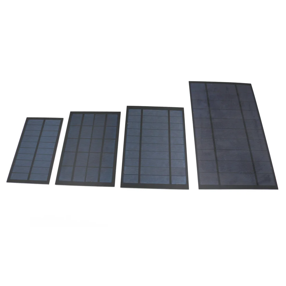 6 V 2.5 4.2 7 W Output USB Solar Cell Outdoor 18650 Battery Charger USB Female Port 6V Charge Regulators Solar Panel