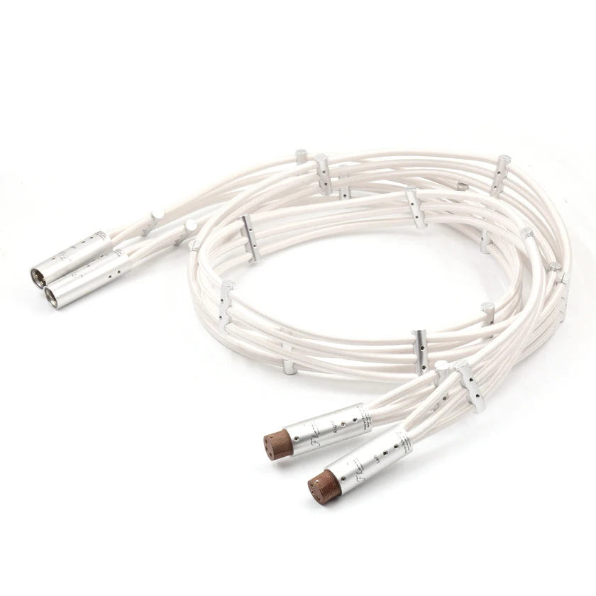 

High Quality Audio Argento the Flow HiFi audio cable XLR audio interconnect balance Cable