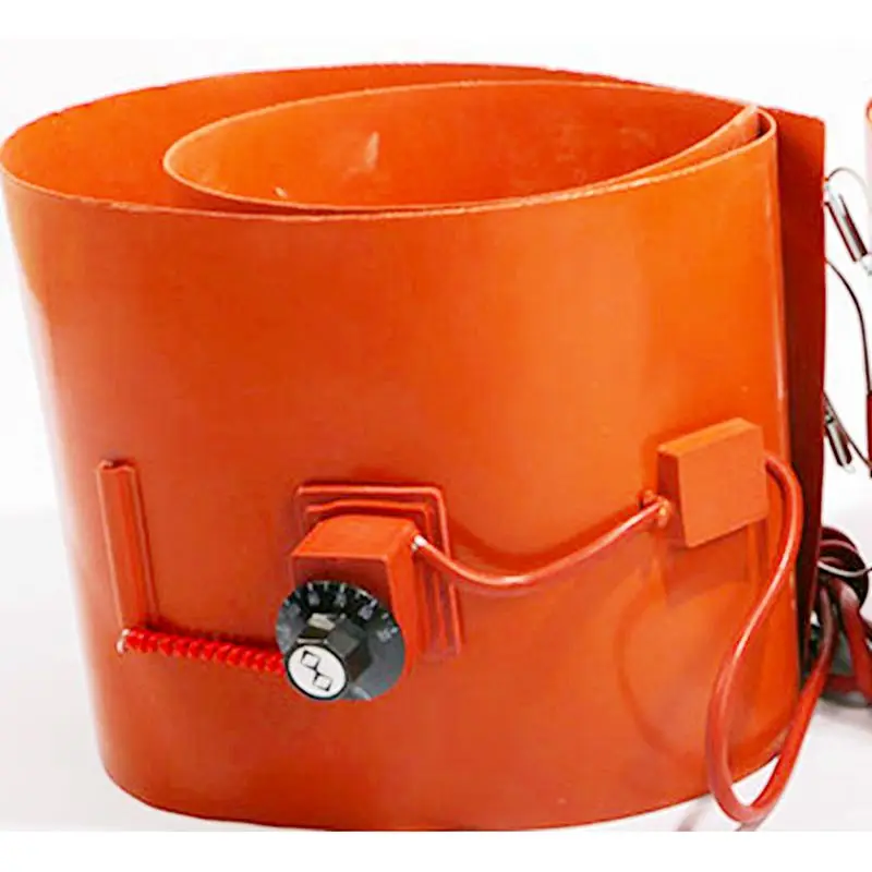 Correia Aquecedora de Silicone Correia de Aquecimento de Borracha para Tambor 200l 150l 100l 30l 20l 800w 1000w 1200w 1500w 2000w 3000w