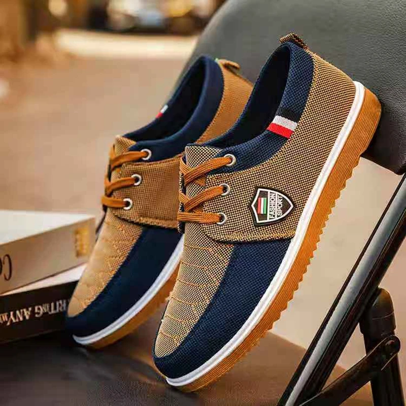 Hot Sale New Men Casual Shoes Fashion Men Shoes Canvas Men Loafers Moccasins Men\'s Flats Male Driving Shoes tenis masculino