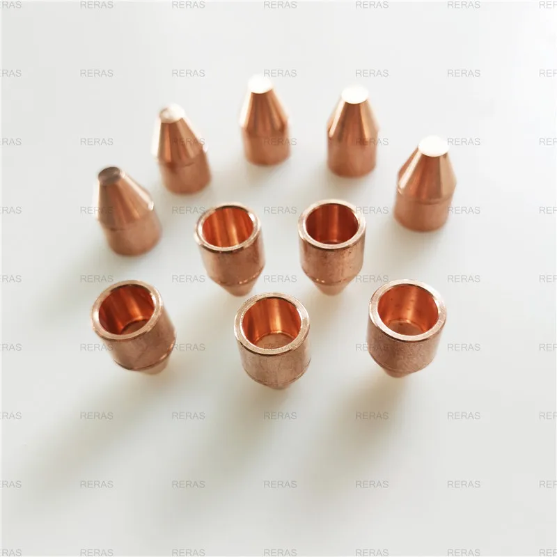 Spot welder electrode head Alumina copper electrode cap 13*20Chrome zirconium copper electrode cap