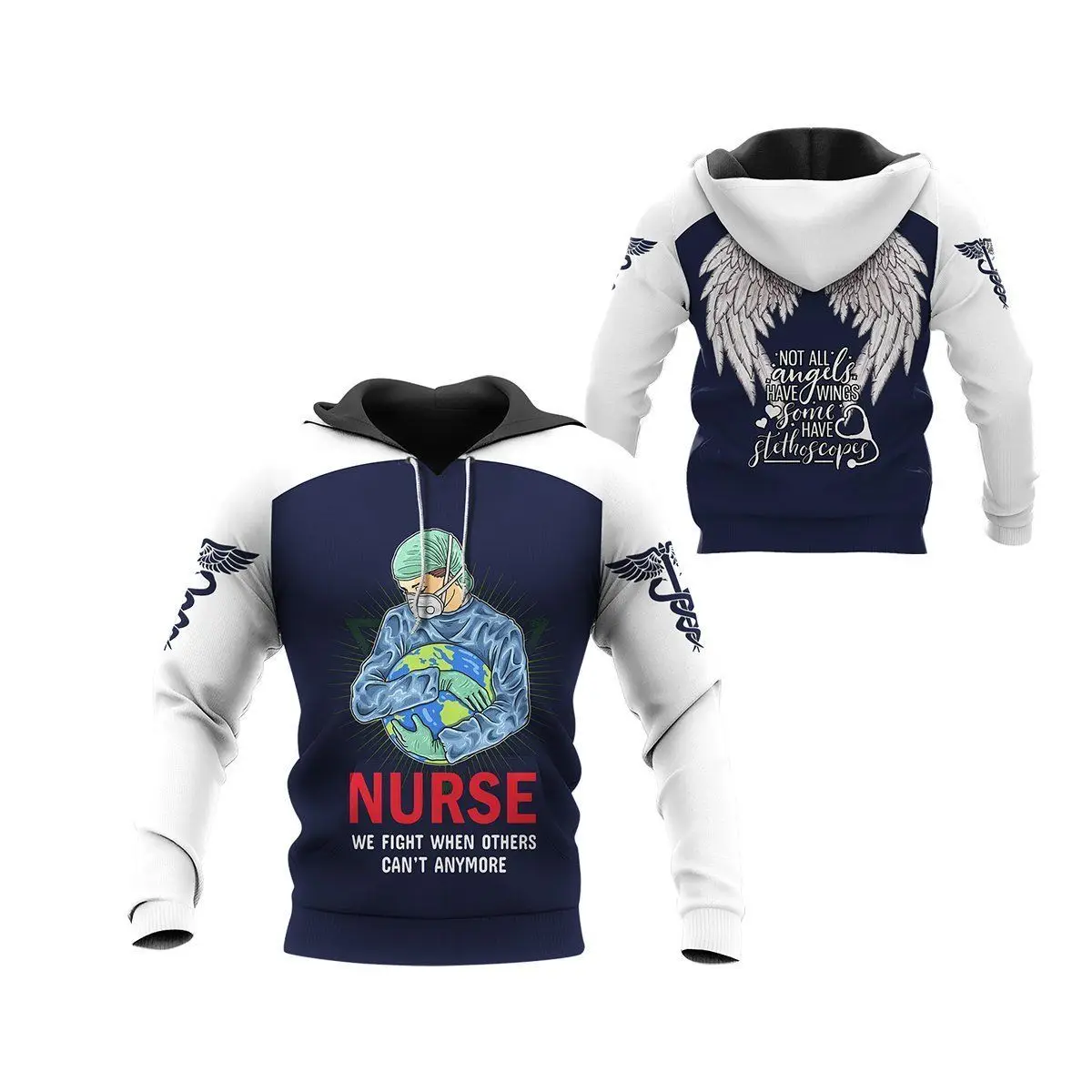 PLstar Cosmos 3DPrinted Newest Nurse Job Gift Skull Unique Funny Hrajuku Streetwear Unisex Casual Hoodies/Zip/Sweatshirt Style-4