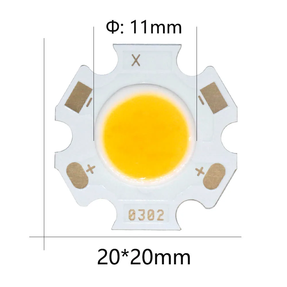 Imagem -05 - Peças Lote 3w 5w 7w 10w 300ma 2023 Fonte de Led Chip de Alta Potência Led Cob Lâmpada Lâmpada Spotlight Down Light Lâmpada Painel de Luz 10