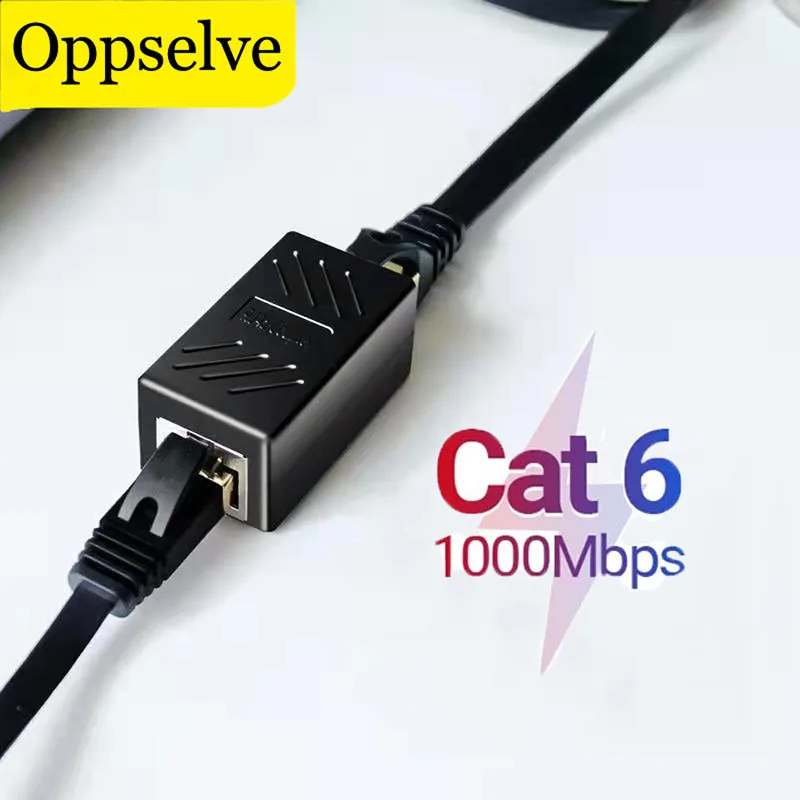 

RJ45 Ethernet Cable Cat7/Cat6/ Network LAN Adapter Internet Coupler Extender Converter for Laptop Router Computer High Speed