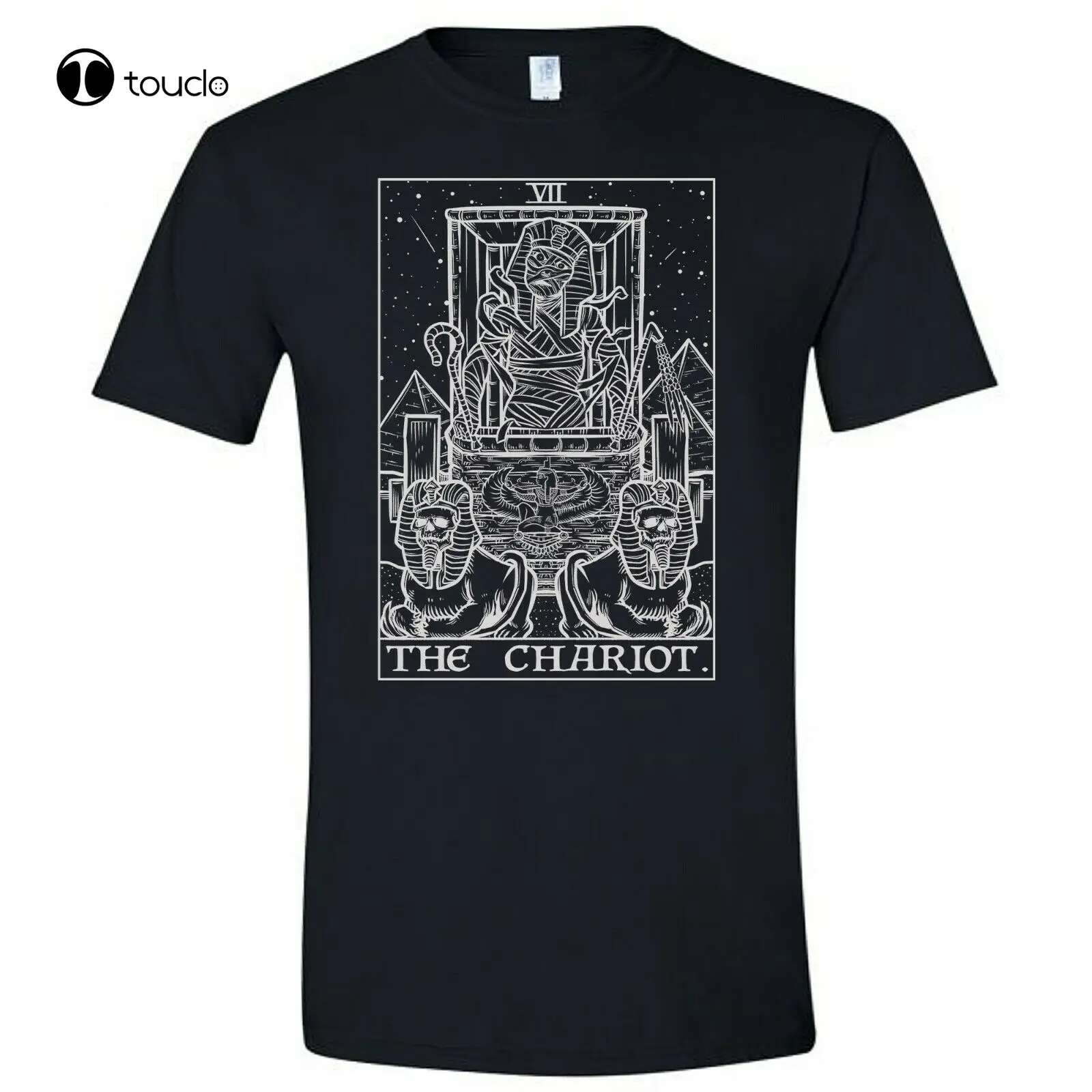 The Chariot Tarot Card Shirt Mummy Spooky Halloween Gothic Horror Egyptian Gift