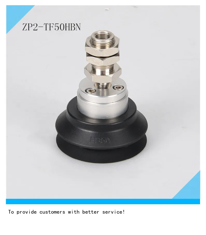 

ZP2 Series Vacuum Suction Cup Large Size Bellows Type ZP2-TF32/40/50/63/80/100/125HBN HBS vacuum suction cup smc type