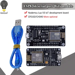 Беспроводной модуль V3 NodeMcu 4 м байты Lua WIFI Интернет вещей плата на основе ESP8266 ESP-12E для Arduino совместимый CH340/CP2102