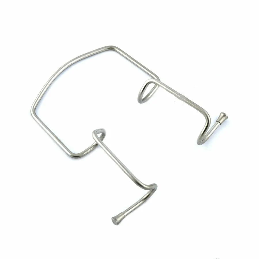 Full Mouth Retractor Dental Retractor Mouth Gag Oral Care Mouth Opener Stainless Steel Dental Teeth Whitening Tool Medium Size