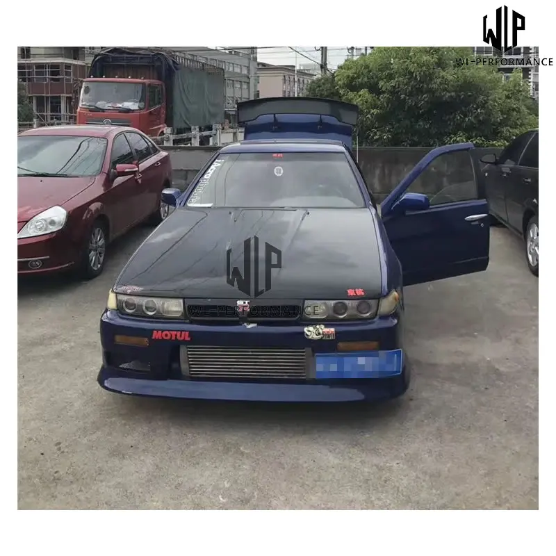 High Quality Carbon Fiber Hood Engine Bonnet Car Styling For Nissan Cefiro A31 Car Body Kit