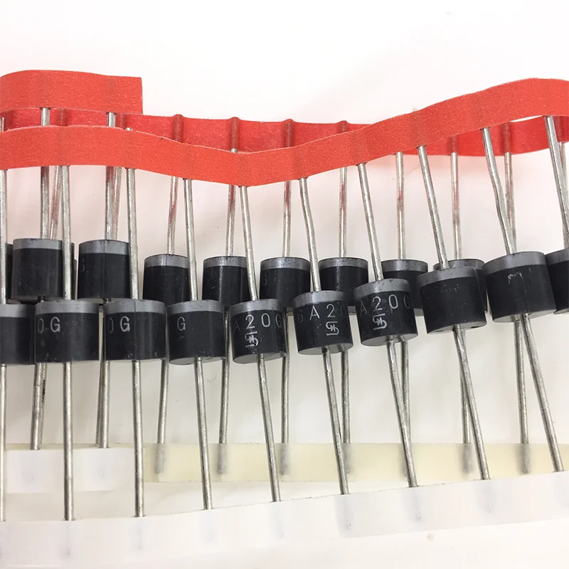 10PCS/lot 6A20G 200V 250A 6A20 P-600 R-6