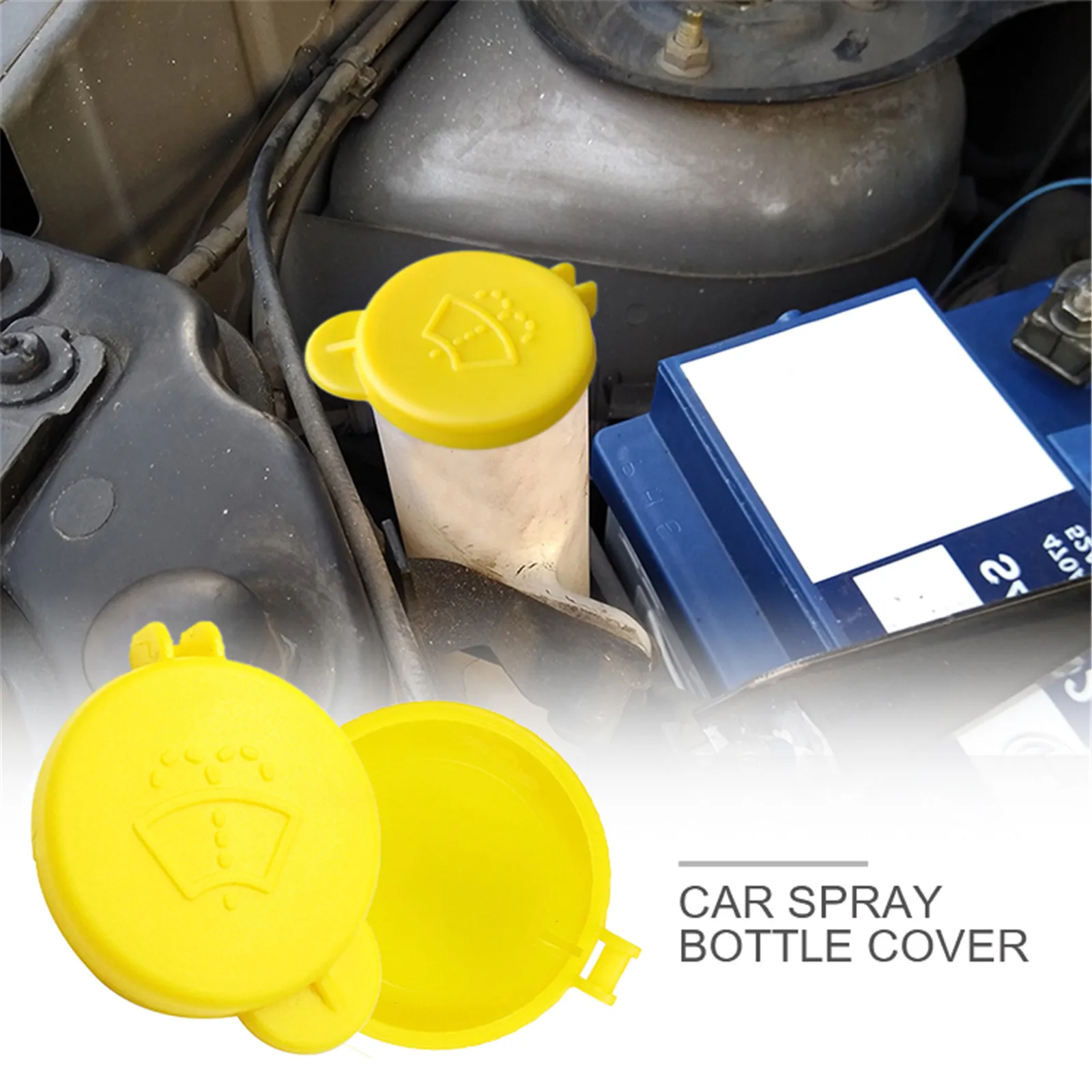 Car Windshield Washer Fluid Reservoir Cover, Tanque de Água Tampa Da Garrafa, Fit para Ford Fiesta V Fusion, Novos Acessórios Do Carro, 1488251