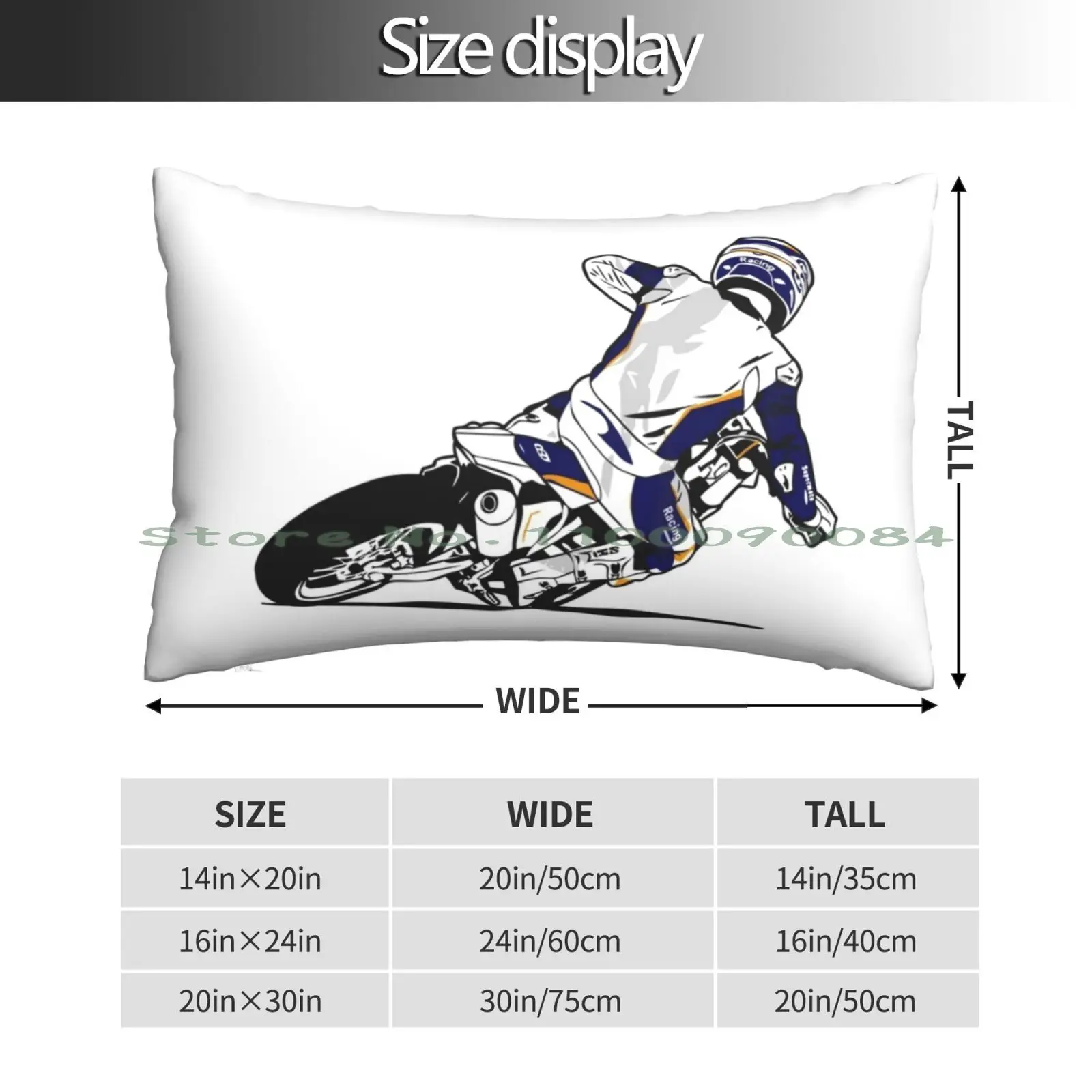 Supermoto Pillow Case 20x30 50*75 Sofa Bedroom Nutriton Diet Shake Bien Etre Santé Regime France Nutrition Compléments