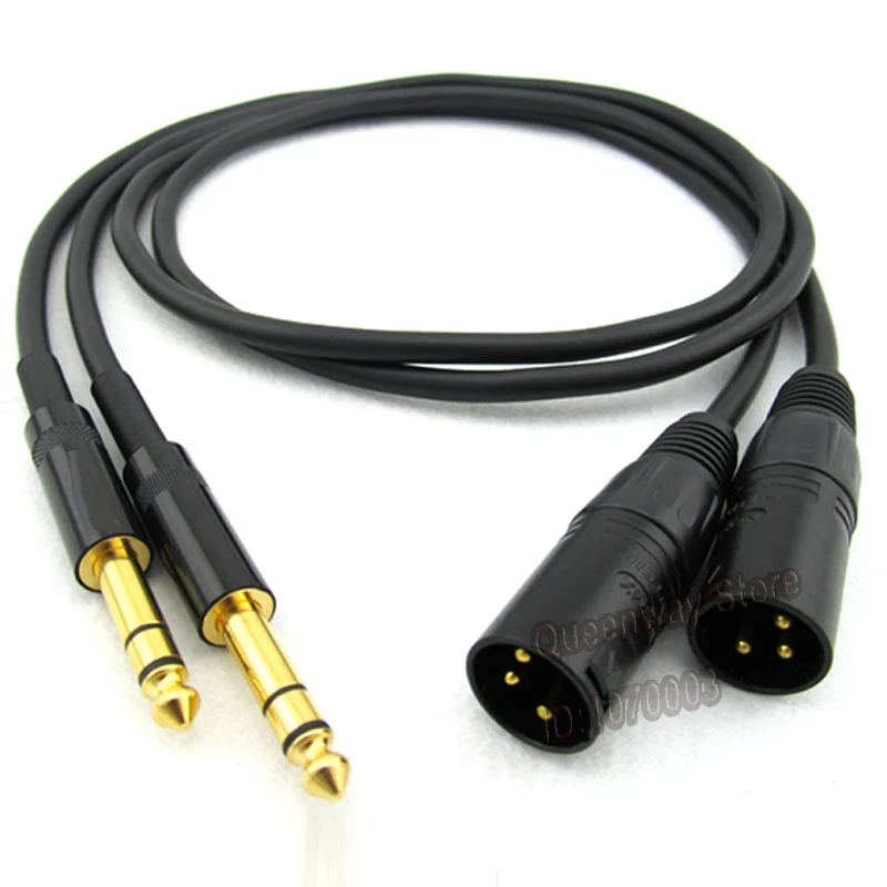 Canon Cable HiFi Hi-end Hiend 6.5 Three Core to Canon Male Audio Cable Mixer Amplifier Microphone Cable