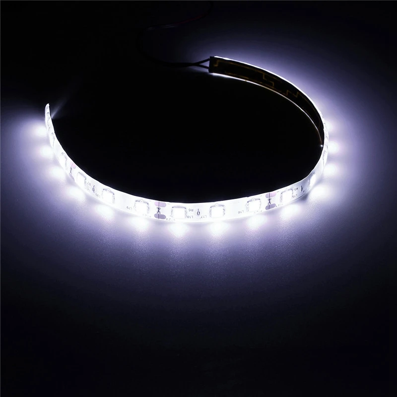 防水フレキシブルLEDストリップライト,5050 smd dc12v 18,1個,PC,コンピューターケース,直送用