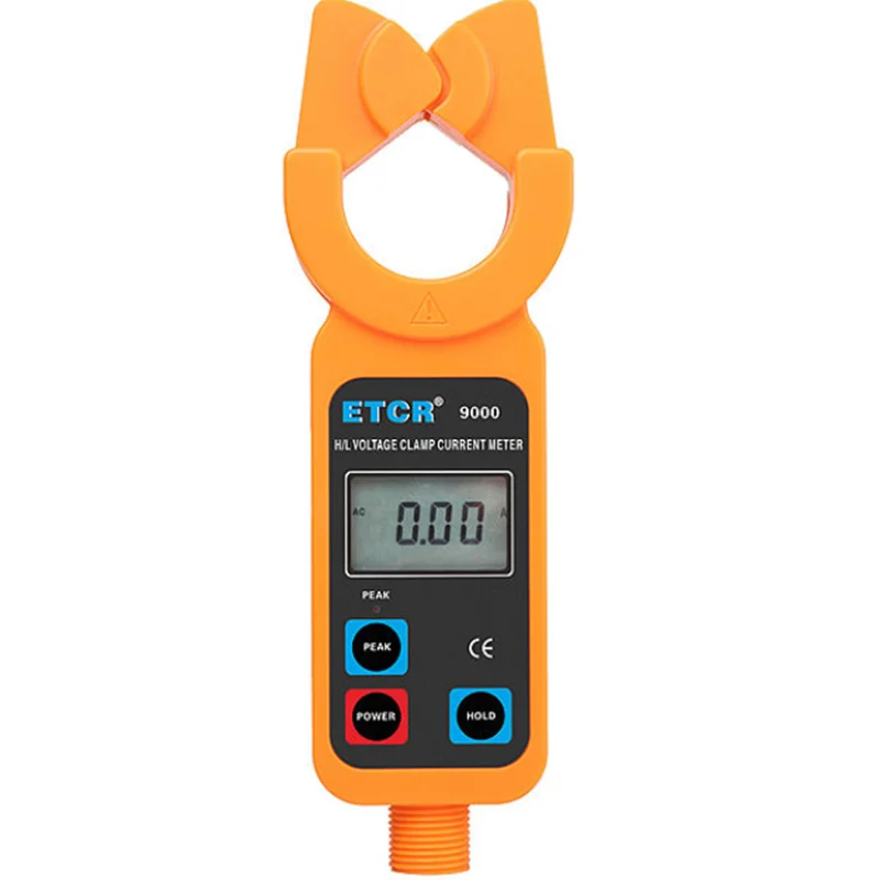 ETCR 9000 H/L Voltage Clamp Current Meter Measurement of H/L Voltage AC Current (Operate with Insulation Rod Above 600V .