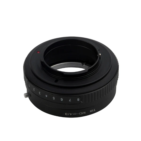 Pixco Tilt Lens Adapter Suit For Minolta MD Lens to Micro Four Thirds 4/3 GH5 GH4 GH3 GH2 GM1 Camera