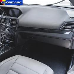 Car Center Console Dashboard Trim Strips Sticker Decoration For Mercedes Benz E Class Coupe W207 C207 2009-2013 Accessories