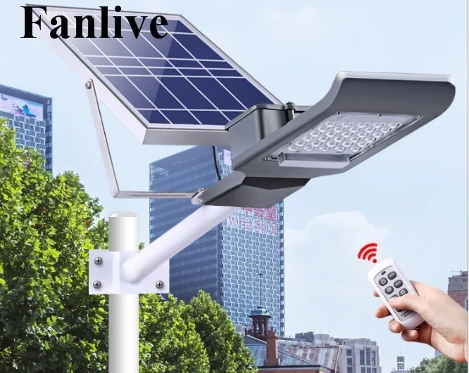 5pcs/lot 20W 30W Solar Power LED Street Light Solar Panel + LED Lamp Arm Full Set Solar LED Garden Road Pard Light