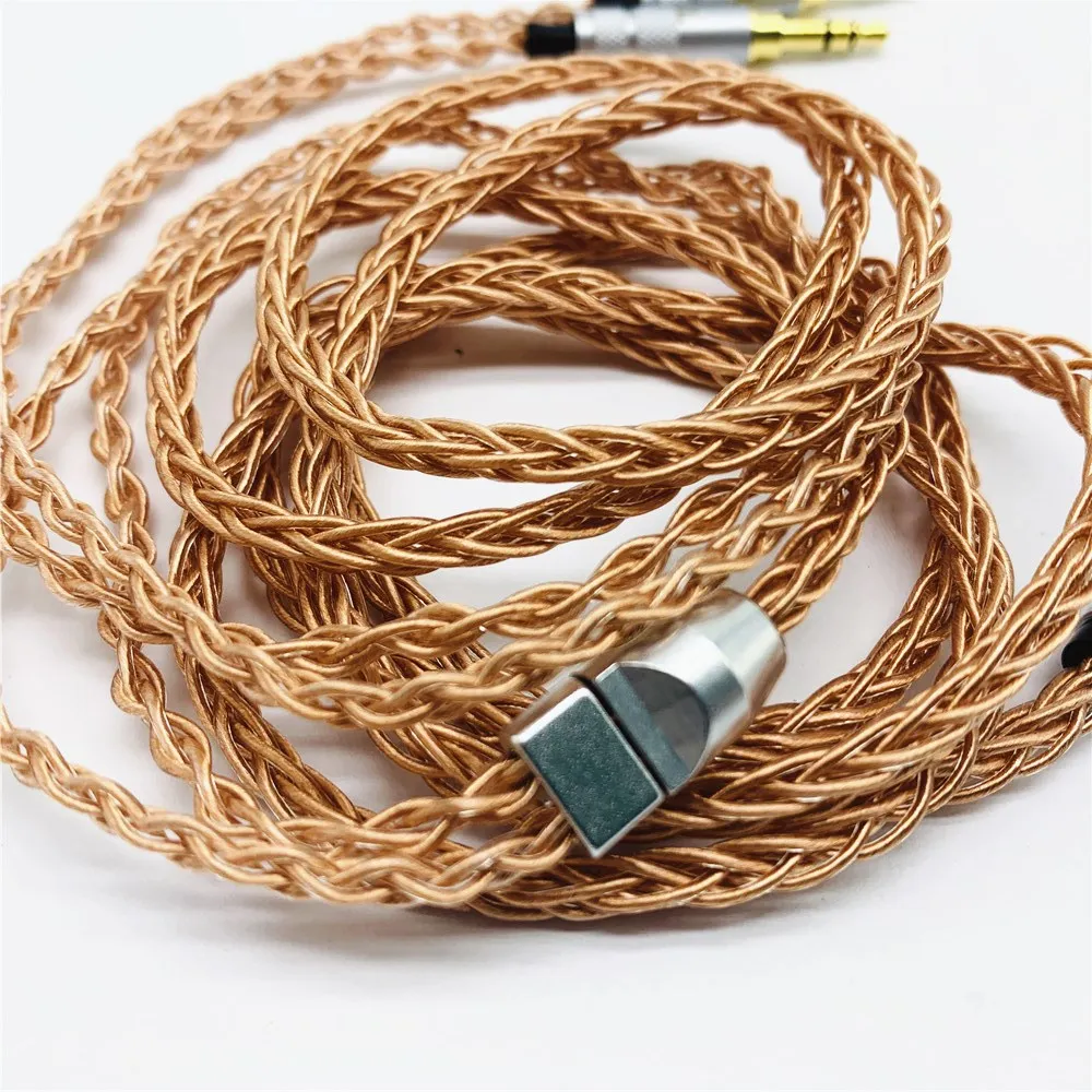 ترقية كابل سماعة الأذن 8 حصة 3.5 ملم إلى مزدوج 3.5 ملم 4.4 ملم إلى مزدوج 3.5 ملم